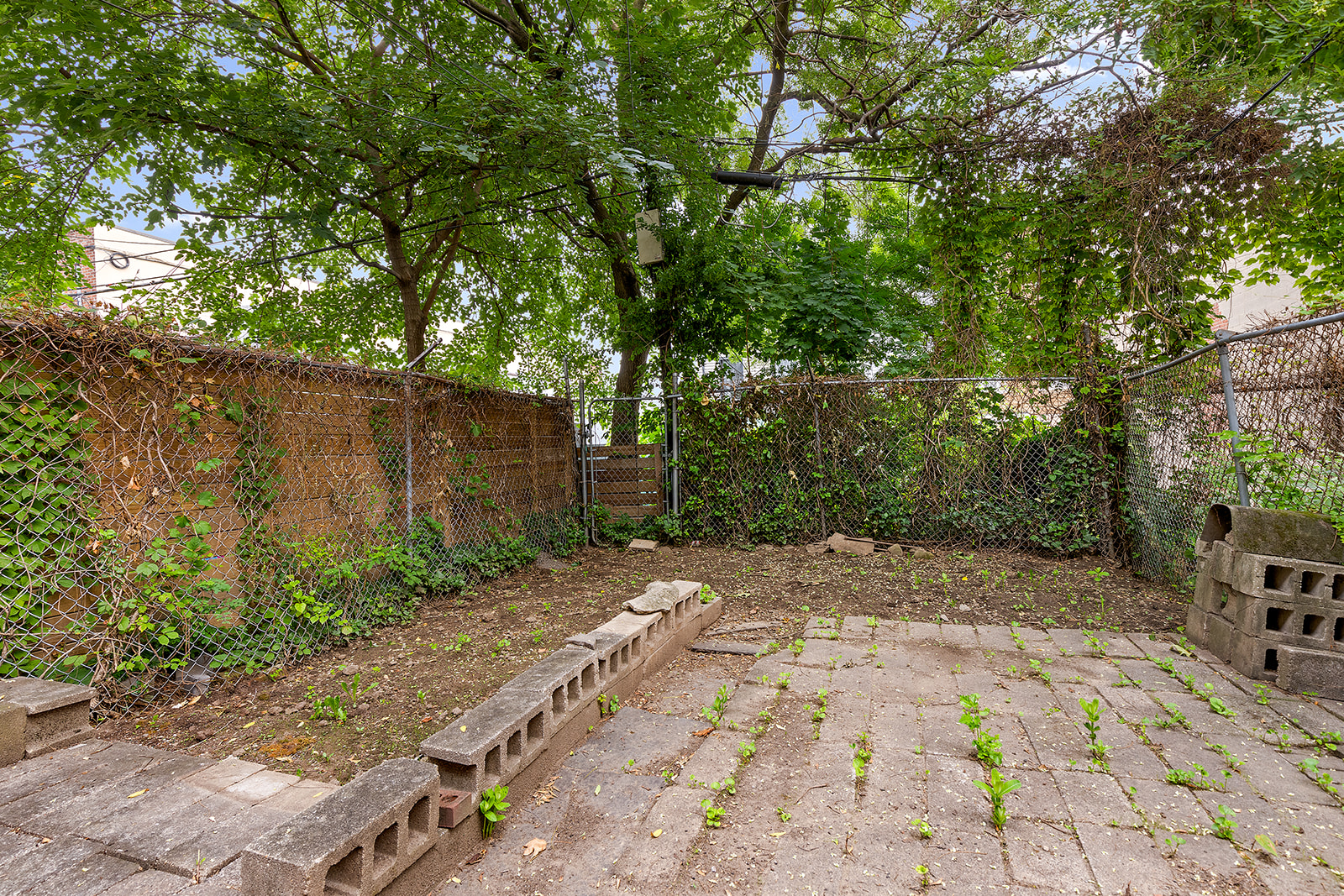1599 A Pacific Street Brooklyn, NY 11213 - Photo 13 of 14 a backyard of a house with lots of green space