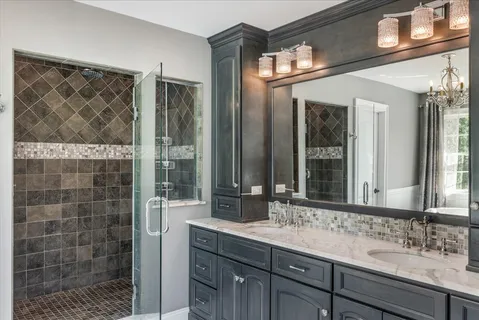 a open kitchen with stainless steel appliances granite countertop a stove a sink and a refrigerator