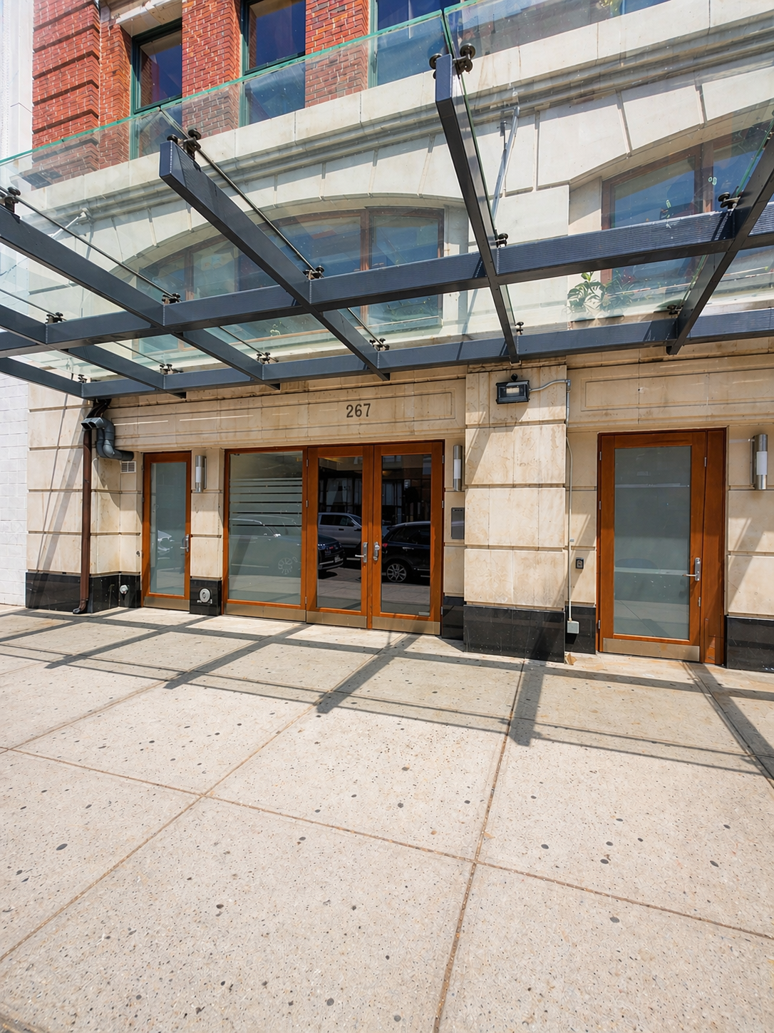 267 West 124th Street, Unit 6A Manhattan, NY 10027 - Photo 22 of 24 a outdoor space view with a projector