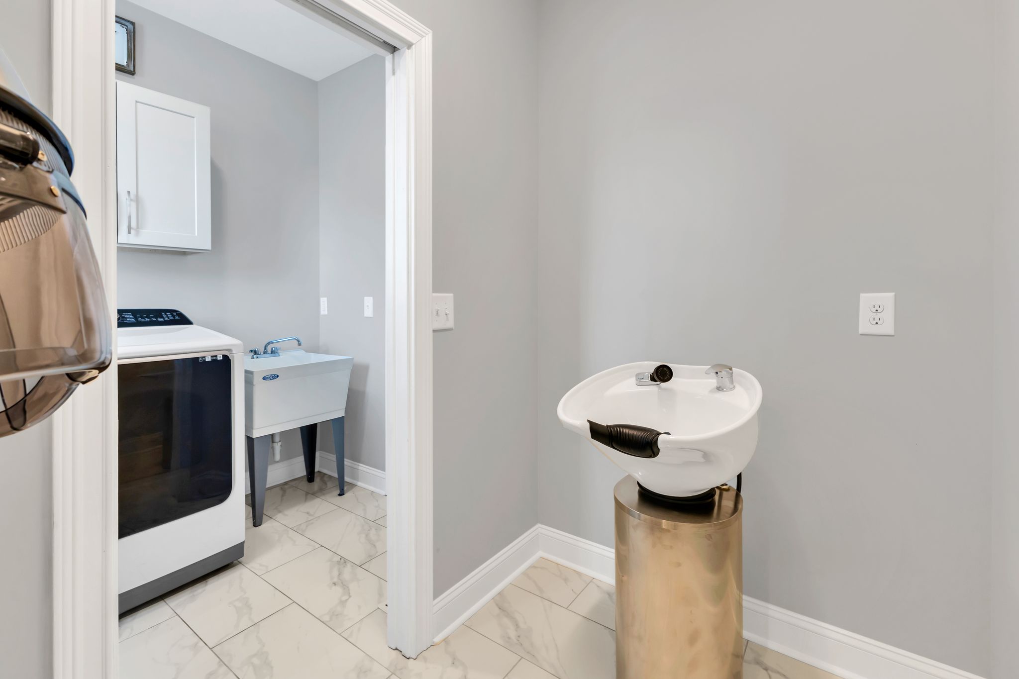 1484 Overlook Point Clarksville, TN 37043 - Photo 35 of 53 a bathroom with a sink and a mirror