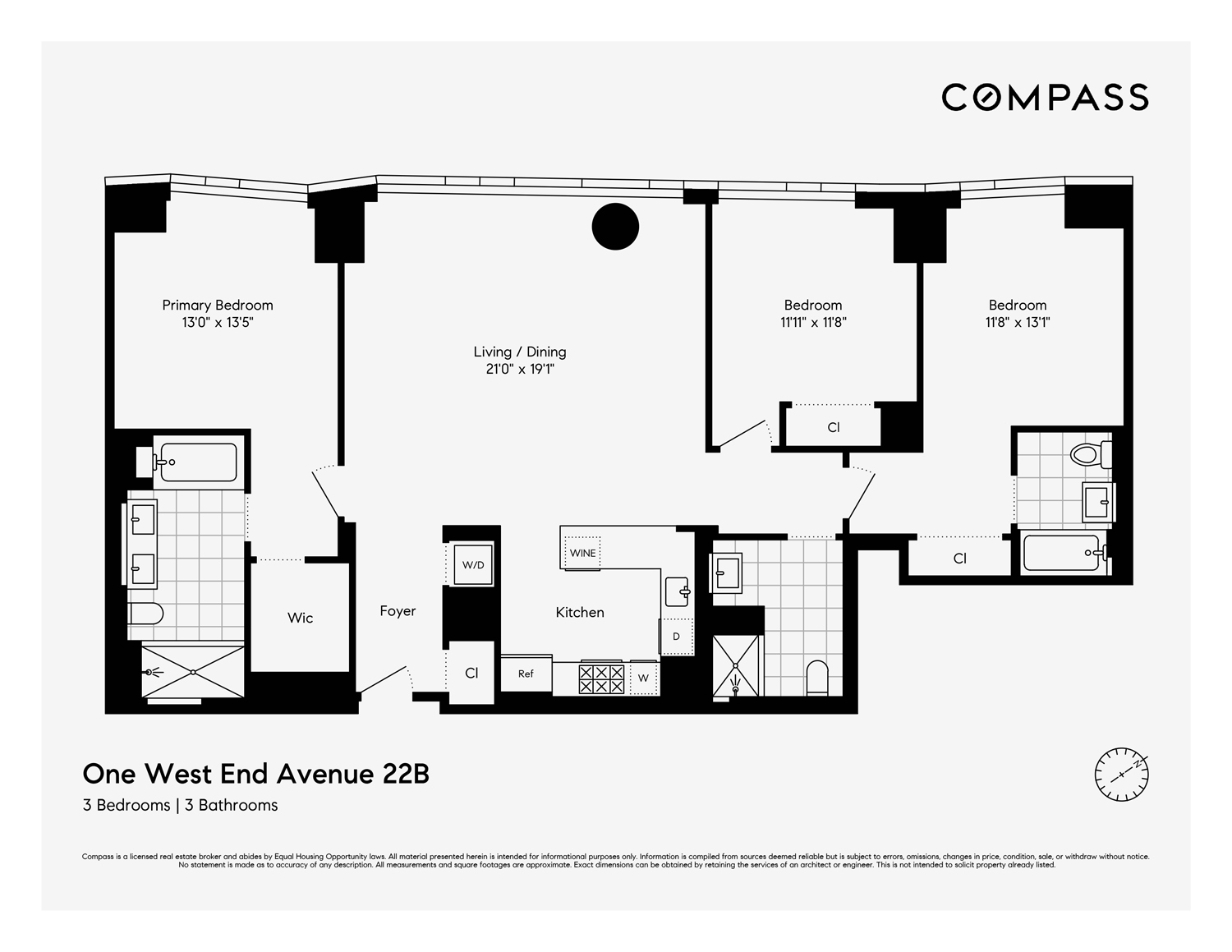 1 West End Avenue, Unit 22B Manhattan, NY 10023 - Photo 9 of 9