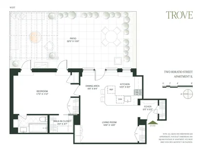 $2,000,000 | 2 Horatio Street, Unit 1L | West Village
