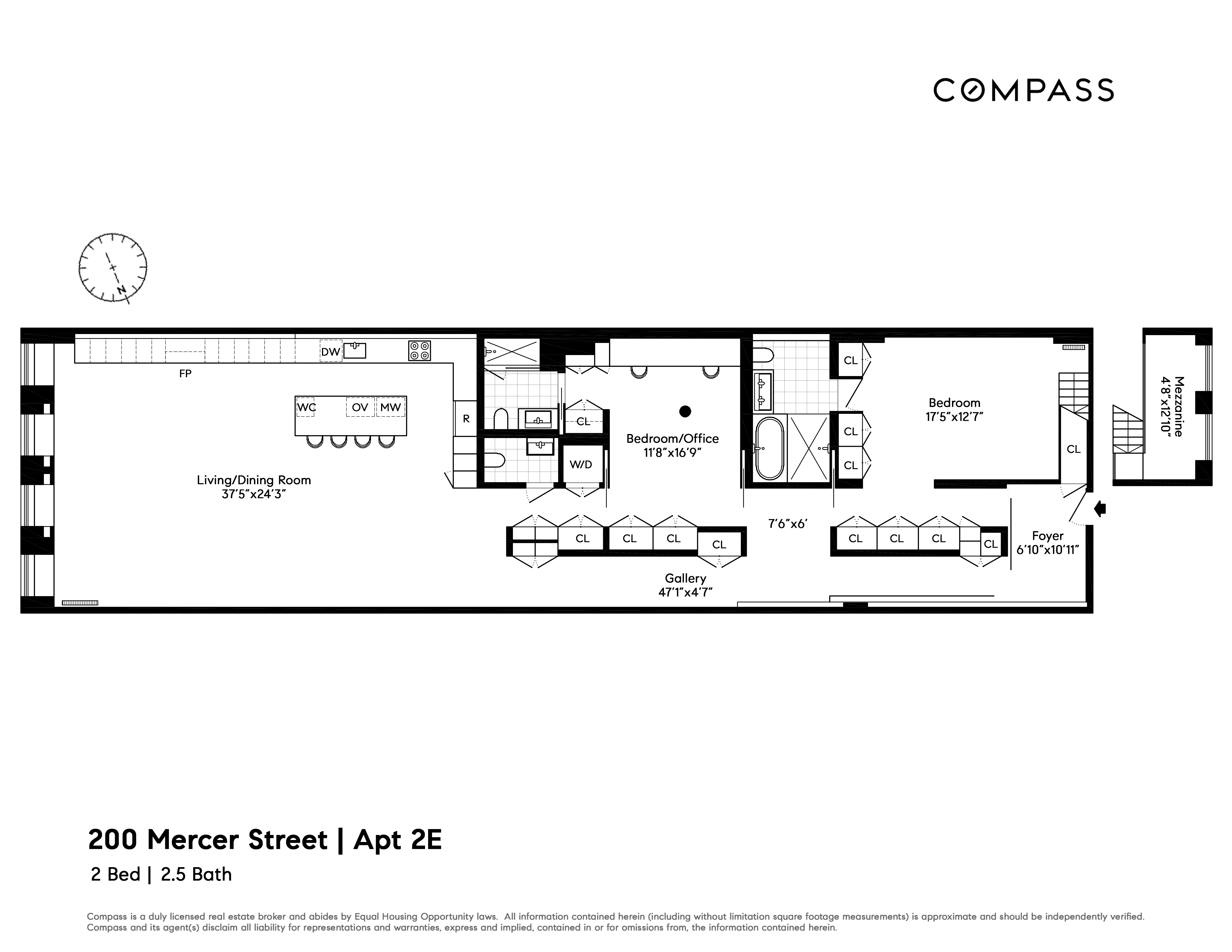 200 Mercer Street, Unit 2E Manhattan, NY 10012 - Photo 18 of 18