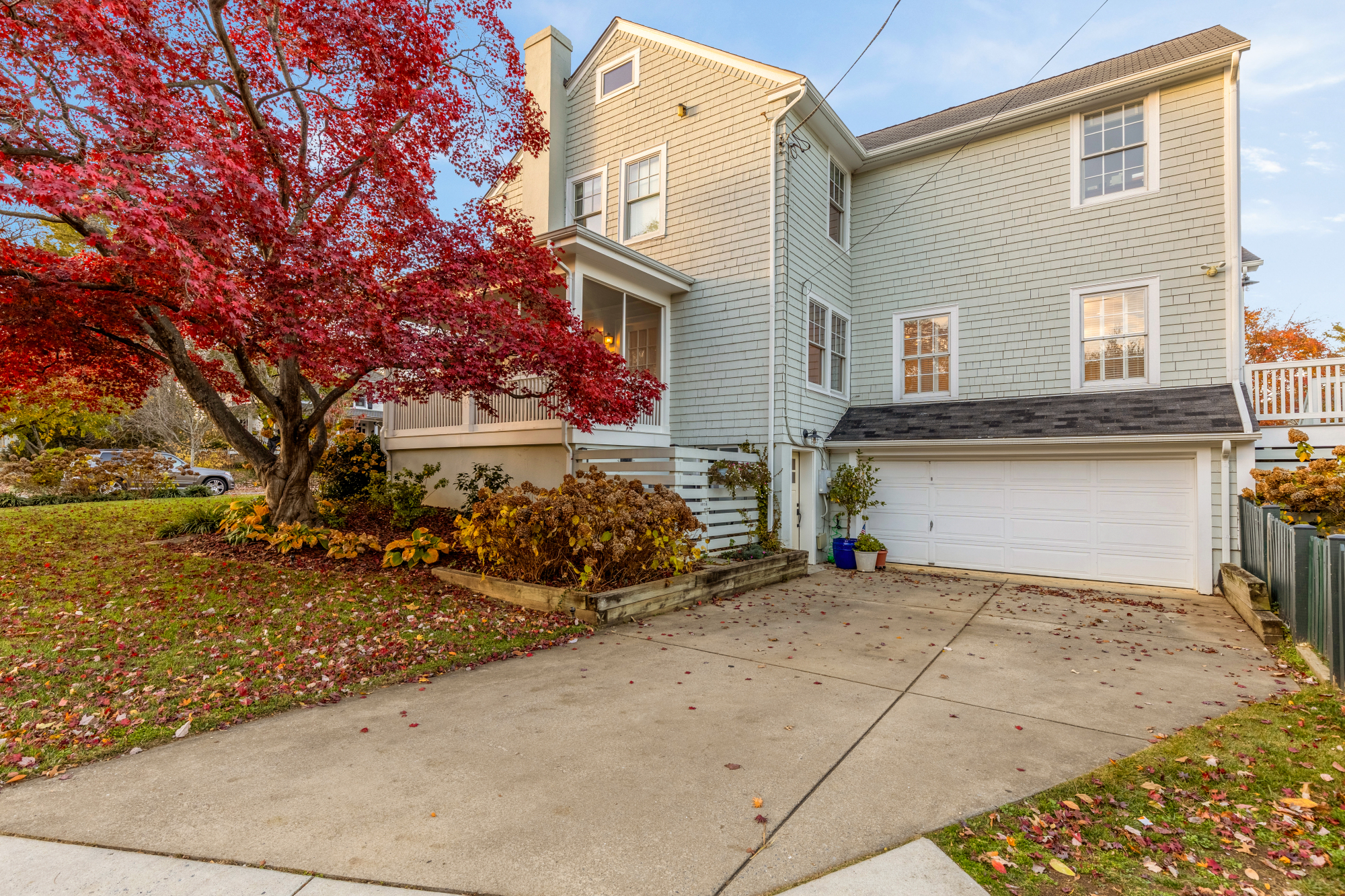 6815 Delaware Street Chevy Chase, MD 20815 - Photo 28 of 34 a front view of house with yard
