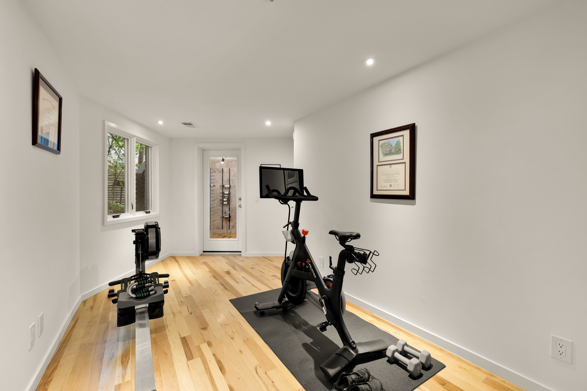 2710 Brandywine Street Northwest Washington, DC 20008 - Photo 53 of 74 a view of a room with gym equipment