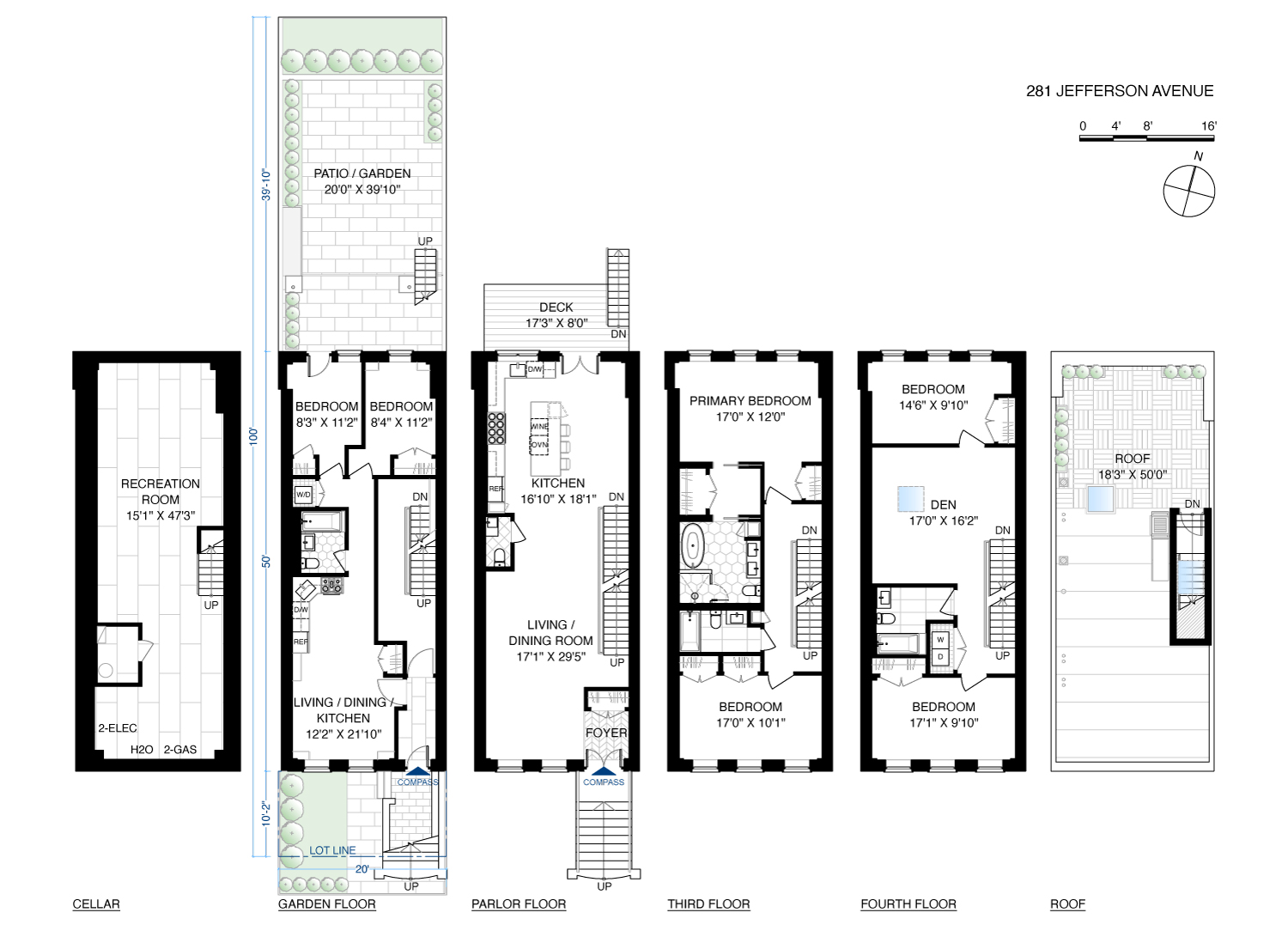281 Jefferson Avenue Brooklyn, NY 11216 - Photo 25 of 25 a picture of a park with large window