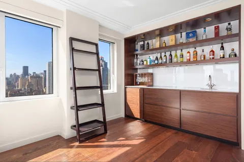 a room with storage and utility