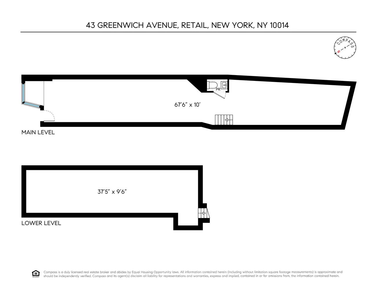 $8,500 | 43 Greenwich Avenue, Unit RETAIL | West Village