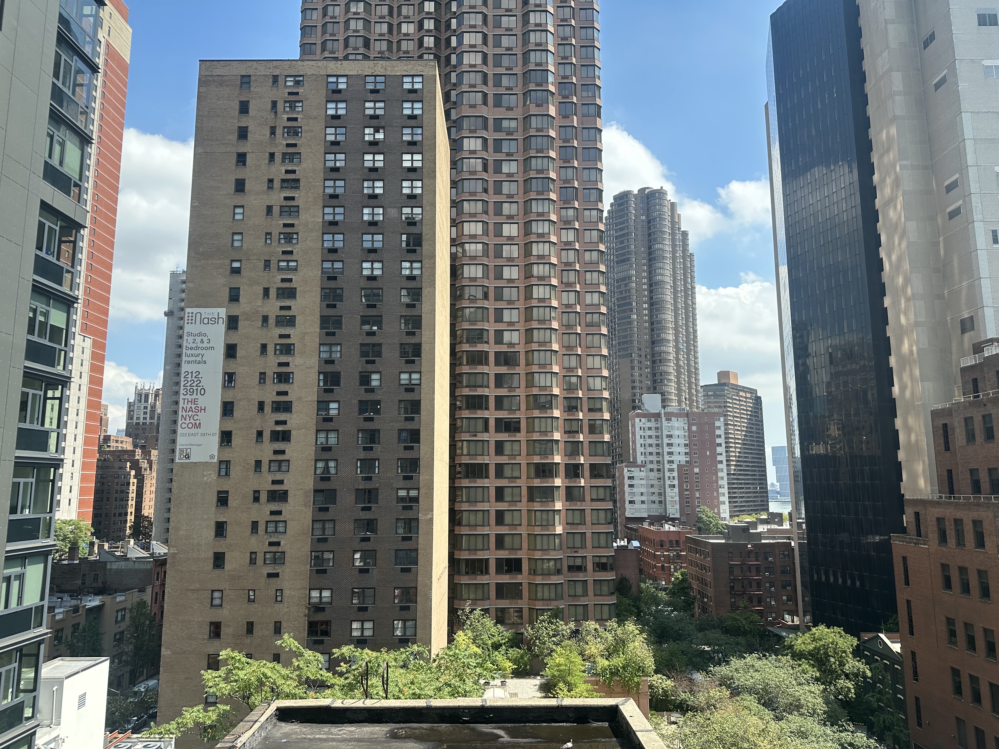 591 3rd Avenue, Unit 9C Manhattan, NY 10016 - Photo 9 of 13 a view of a city with tall buildings