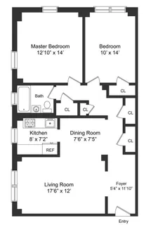$700,000 | 345 West 145th Street, Unit 5A5 | Hamilton Heights