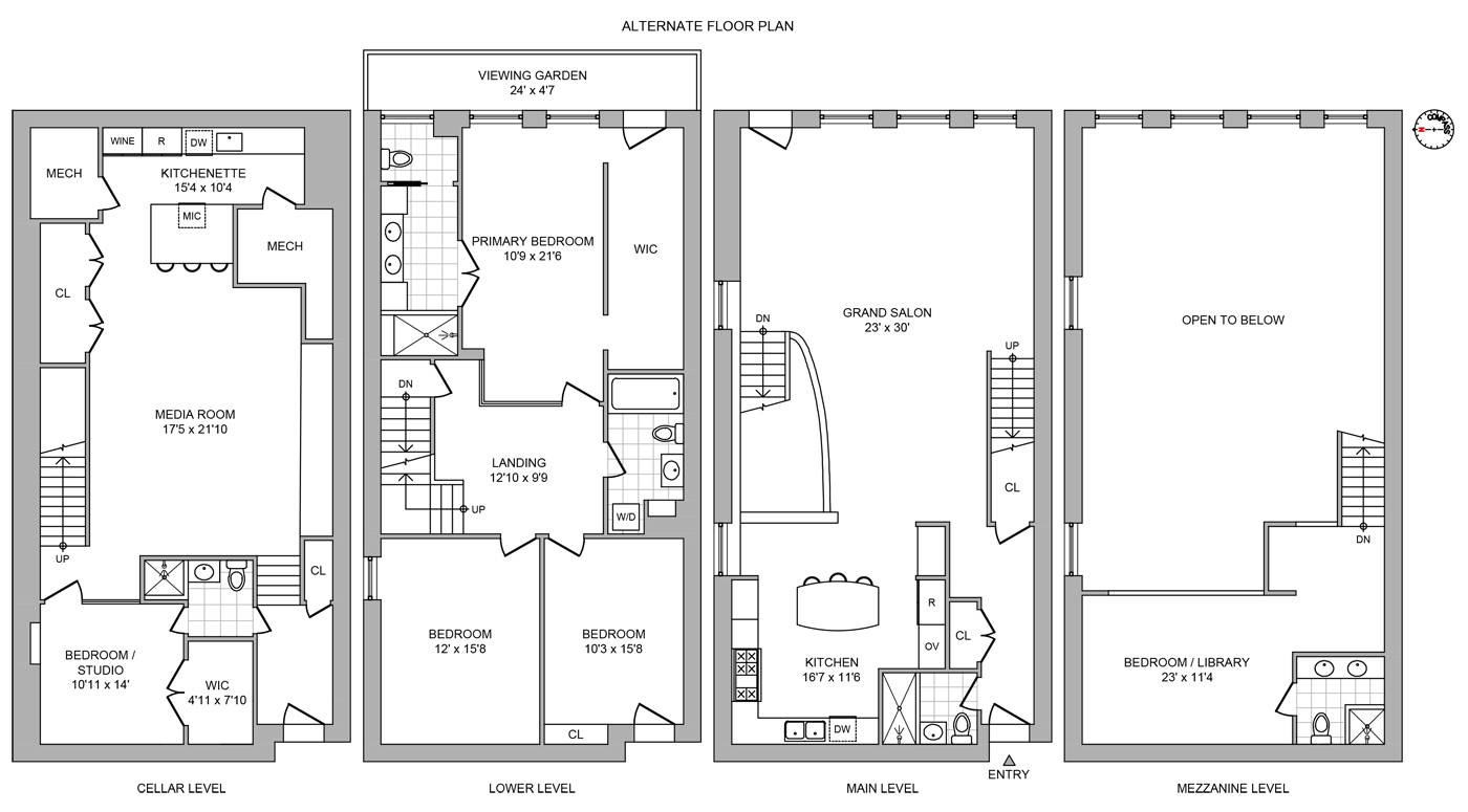 200 Mercer Street, Unit MAIS-G Manhattan, NY 10012 - Photo 17 of 17 a picture of a bathroom with a shower