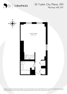 $318,000 | 25 Tudor City Place, Unit 1101 | Murray Hill