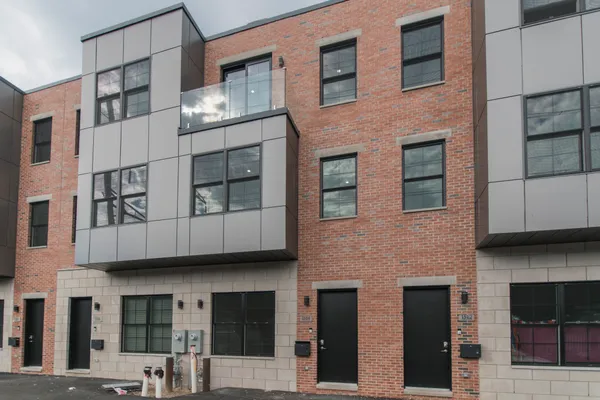 a building with glass windows