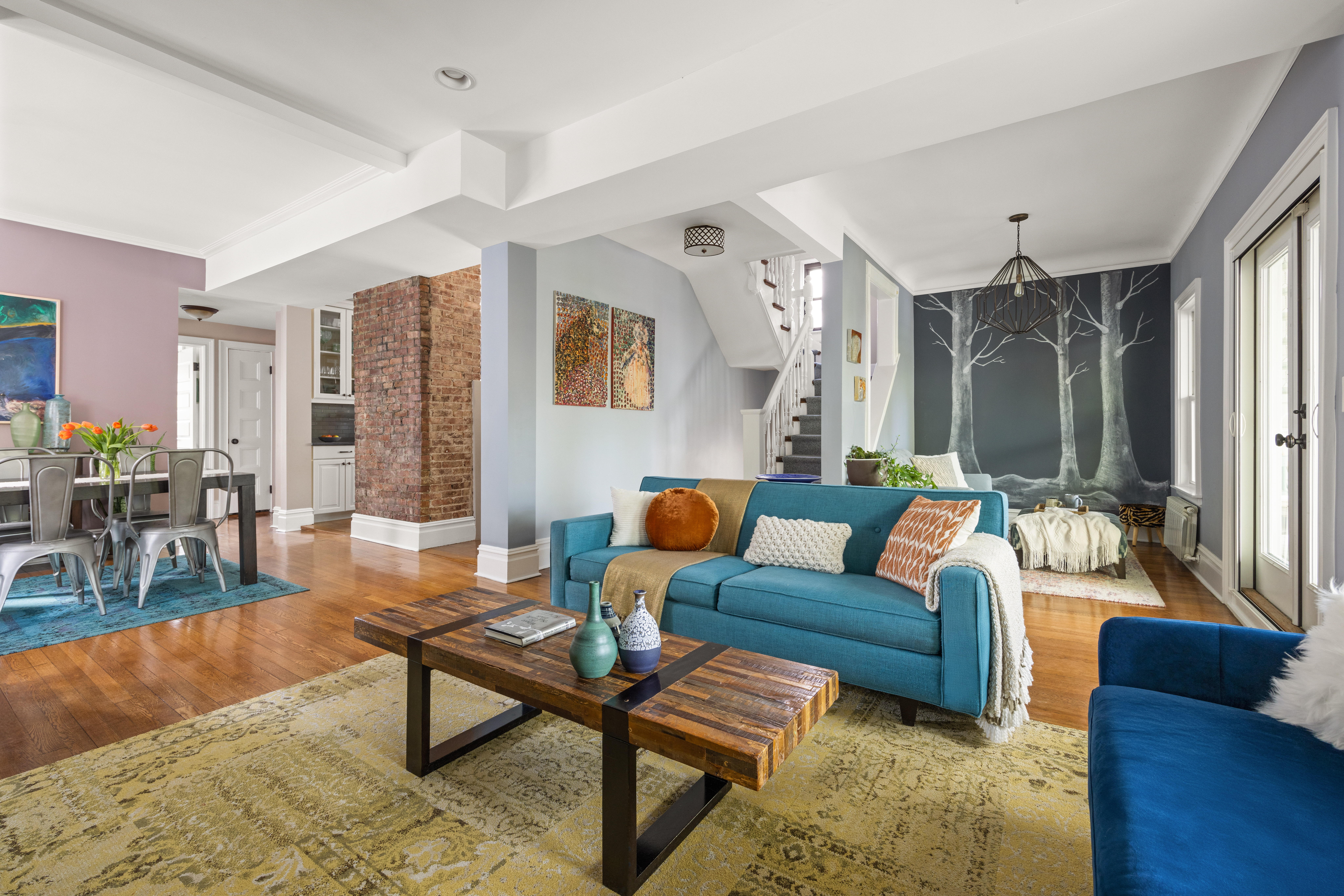 758 Westminster Road Brooklyn, NY 11230 - Photo 3 of 32 a living room with furniture and wooden floor