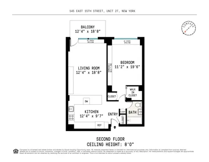 $975,000 | 145 East 15th Street, Unit 2T | Gramercy
