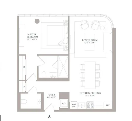 $14,500 | 565 Broome Street, Unit N11D | Hudson Square