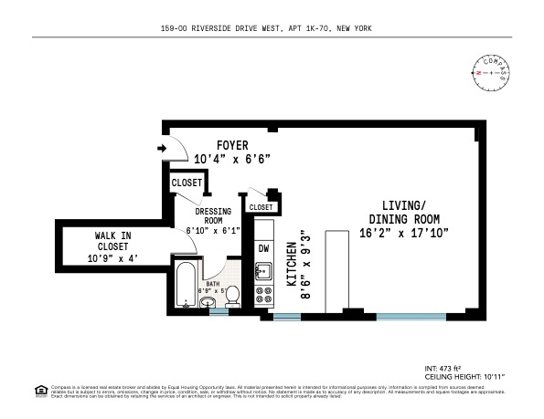 159-00 Riverside Drive West, Unit 1K70 Manhattan, NY 10032 - Photo 15 of 15