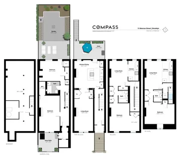 a picture of a bathroom with mirror