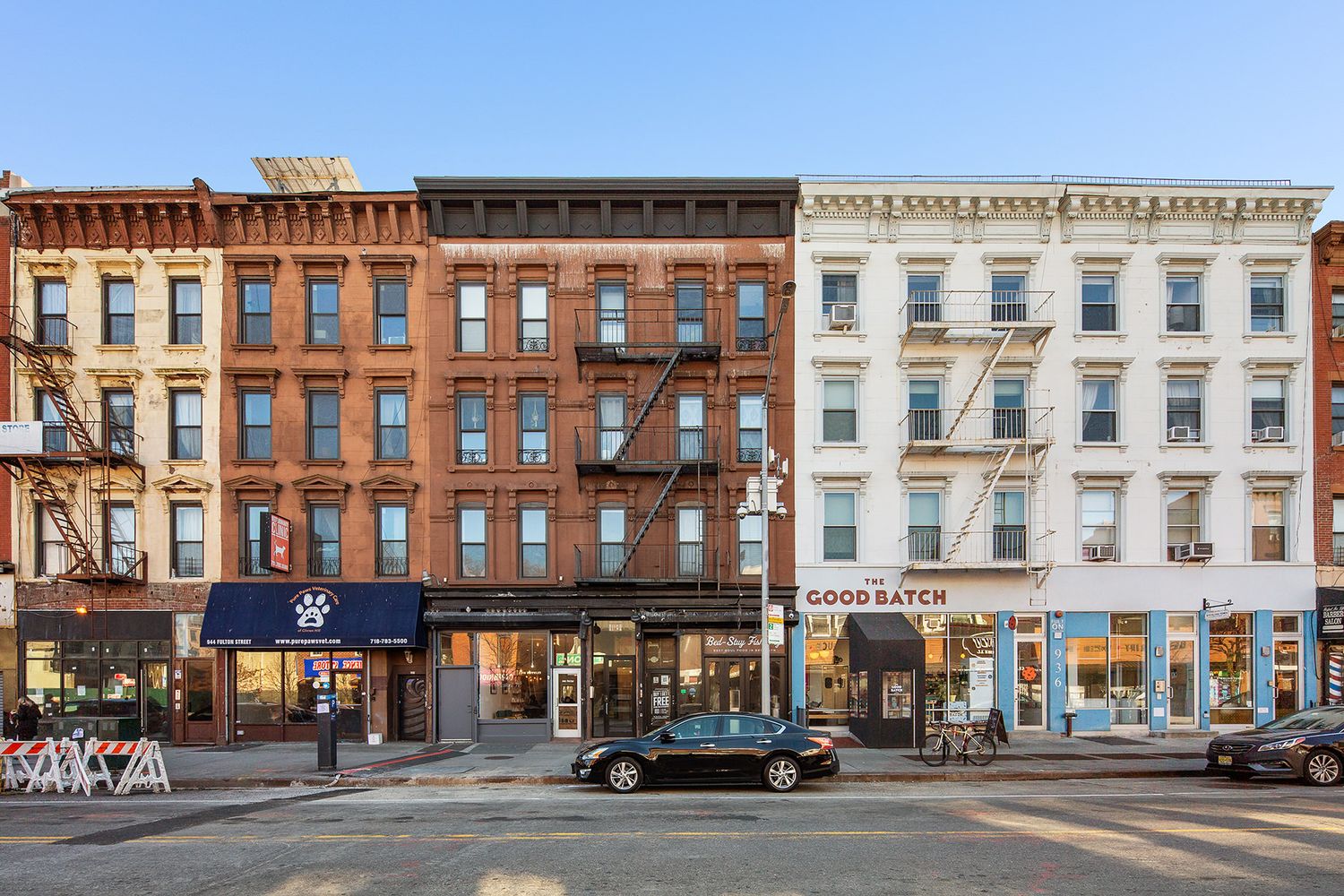 940 Fulton Street, Unit PHD Brooklyn, NY 11238 - Photo 8 of 9 front view of a building with a street