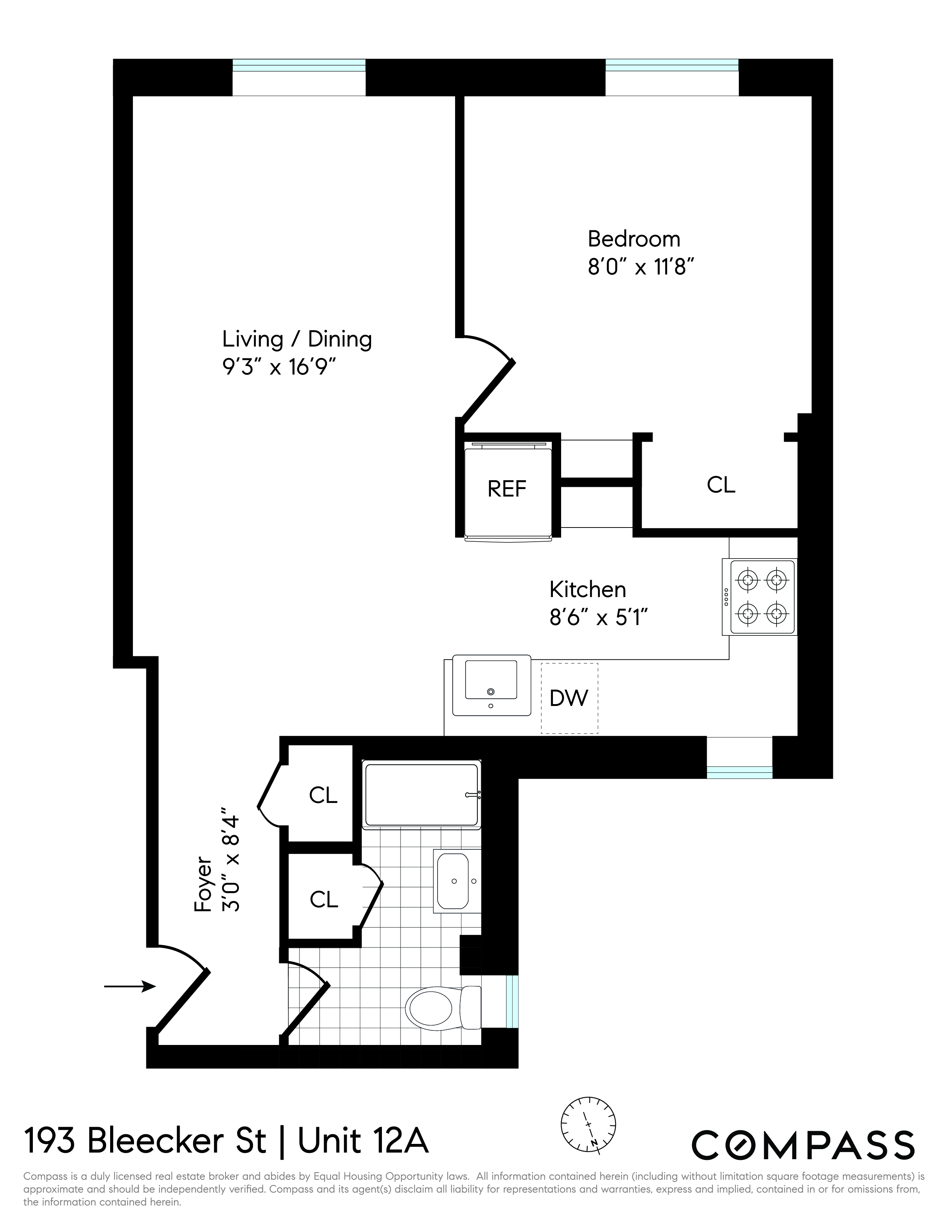 193 Bleecker Street, Unit 12A Manhattan, NY 10012 - Photo 6 of 6