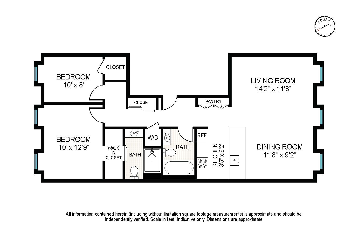 65 1st Place, Unit 3 Brooklyn, NY 11231 - Photo 7 of 7 a black and white photo of a book and a bench