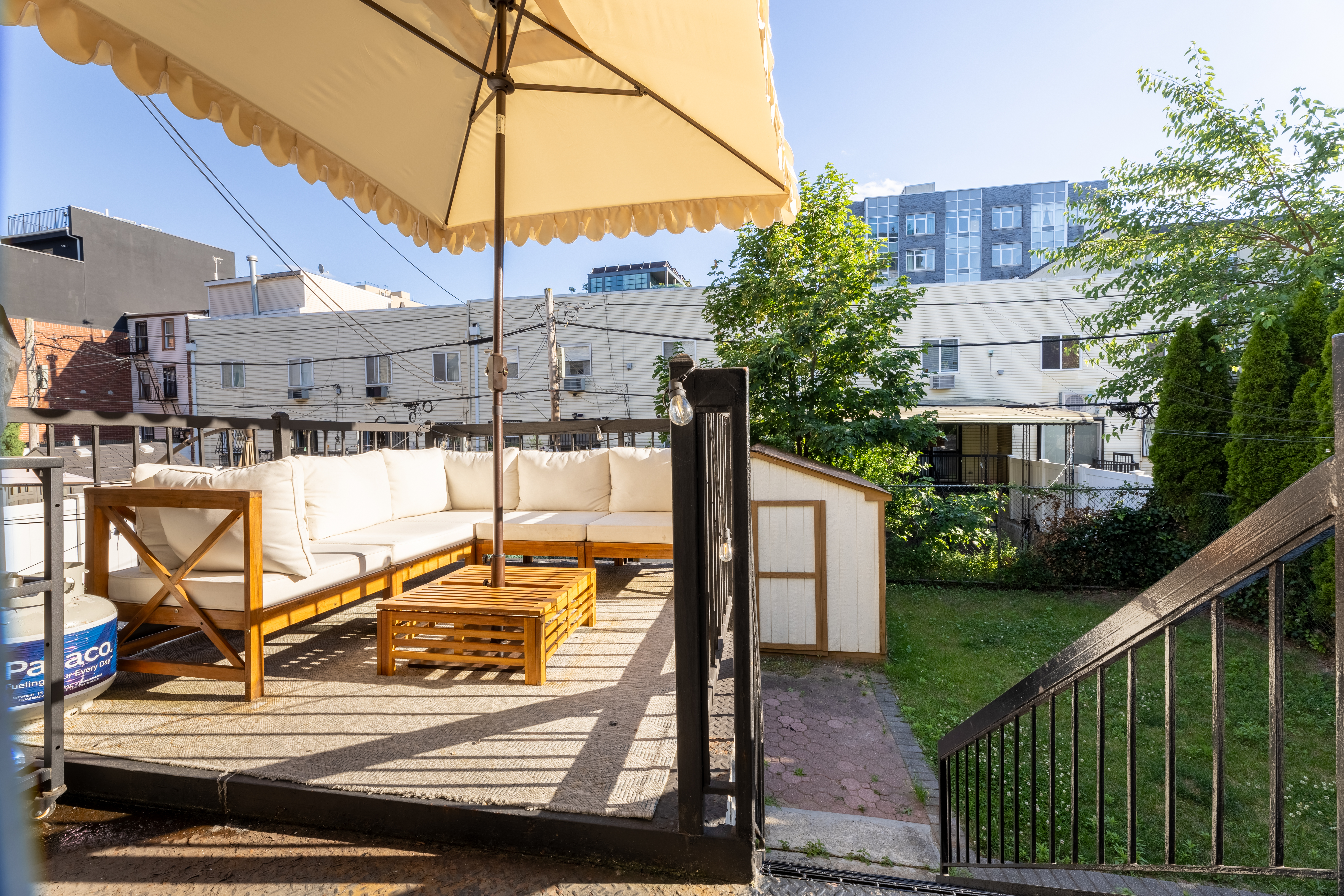 80 South 3rd Street, Unit 2 Brooklyn, NY 11249 - Photo 6 of 15 a view of a balcony with two chairs