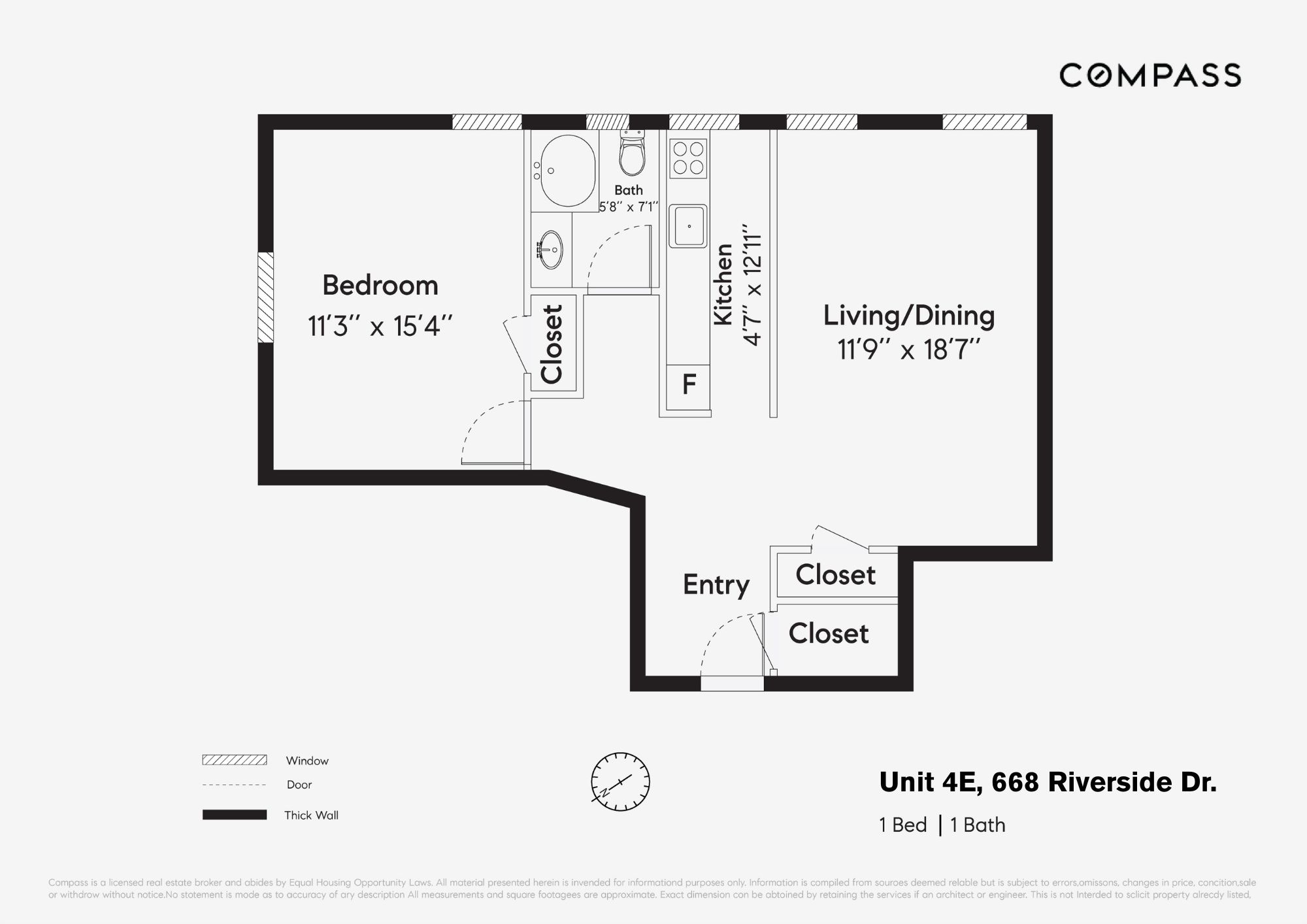 668 Riverside Drive, Unit 4E Manhattan, NY 10031 - Photo 10 of 10