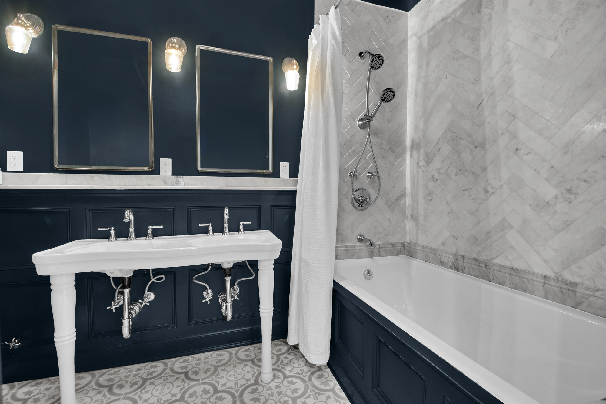 361 6th Avenue, Unit 1 Brooklyn, NY 11215 - Photo 6 of 11 a bathroom with a bathtub and a sink