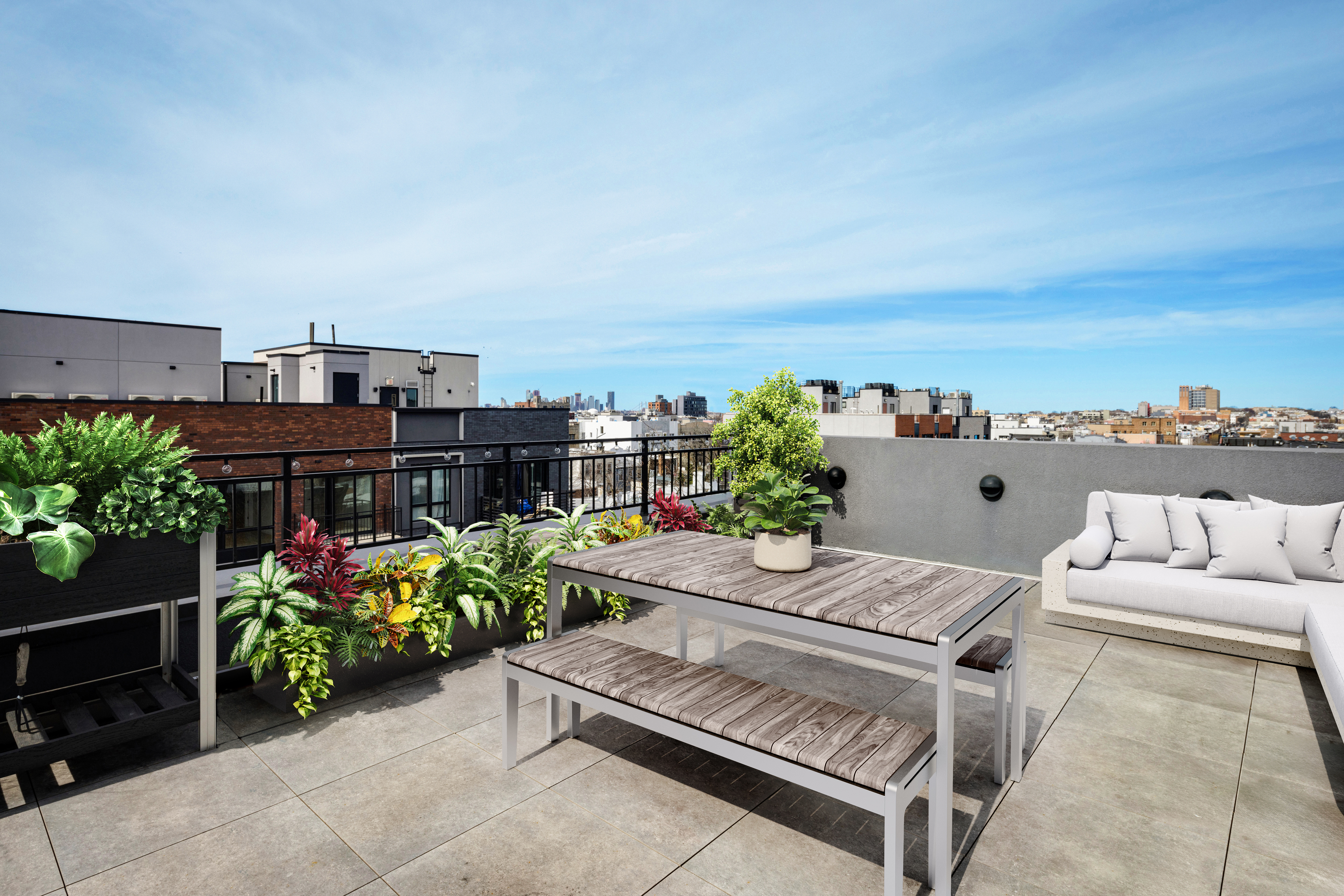 64 Stanhope Street, Unit PH Brooklyn, NY 11221 - Photo 4 of 13 a view of a terrace