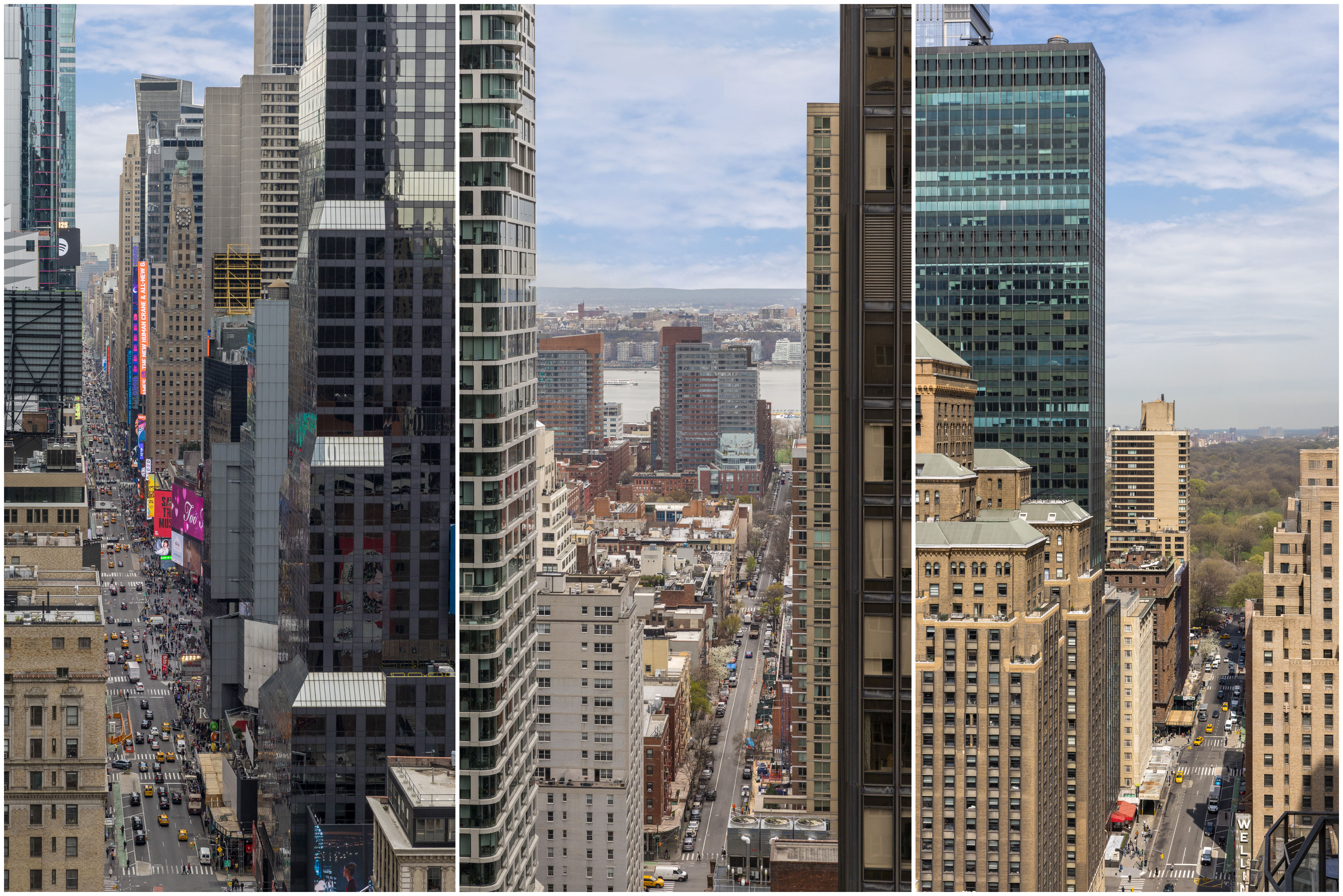 159 West 53rd Street, Unit 34E Manhattan, NY 10019 - Photo 4 of 15 a view of a city with tall buildings