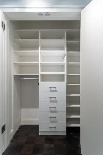 a view of walk in closet