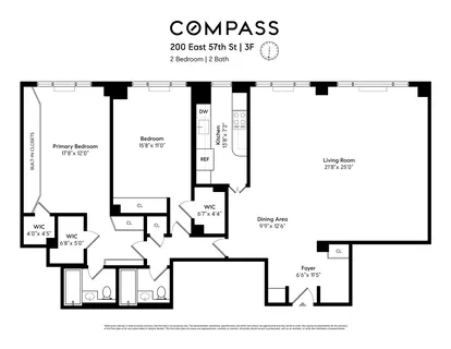 $700,000 | 200 East 57th Street, Unit 3F | Midtown East