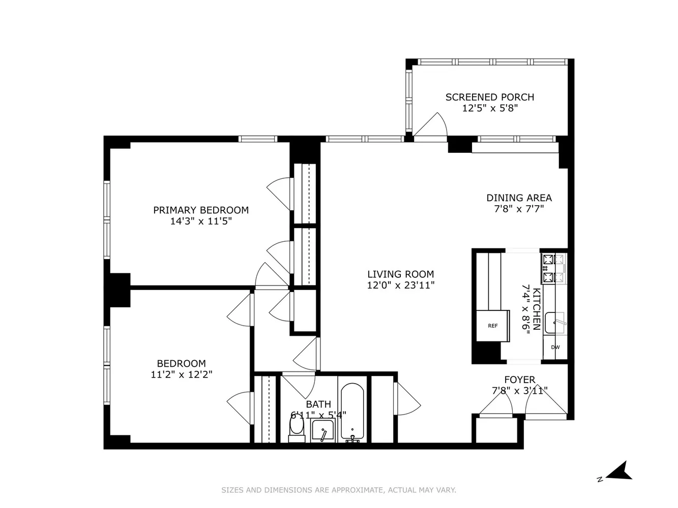 $920,000 | 303 West 66th Street, Unit 6BW | Upper West Side
