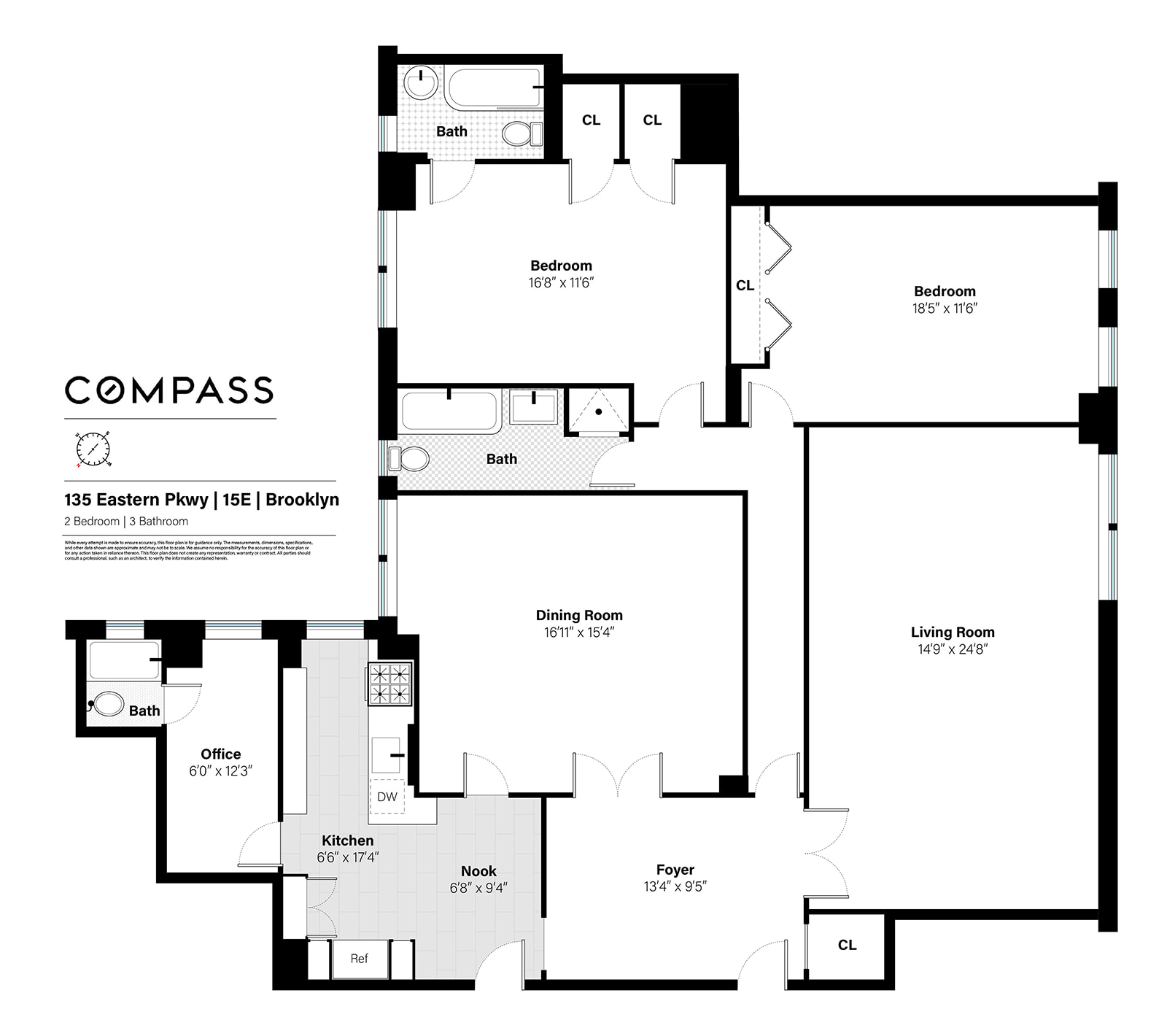 135 Eastern Parkway, Unit 13E Brooklyn, NY 11238 - Photo 14 of 15 unknown