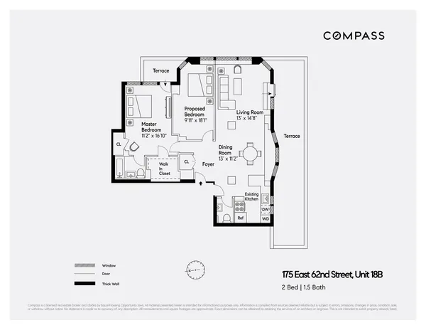 $11,000 | 175 East 62nd Street, Unit 18B | Lenox Hill