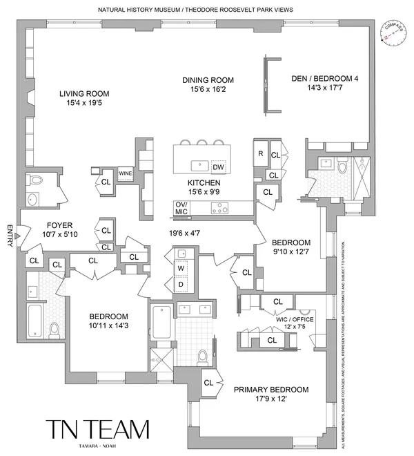 $6,500,000 | 100 West 80th Street, Unit 5B | Upper West Side