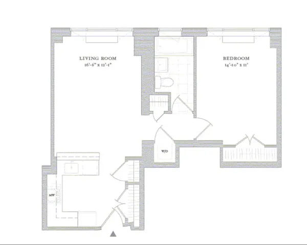 a picture of a floor plan