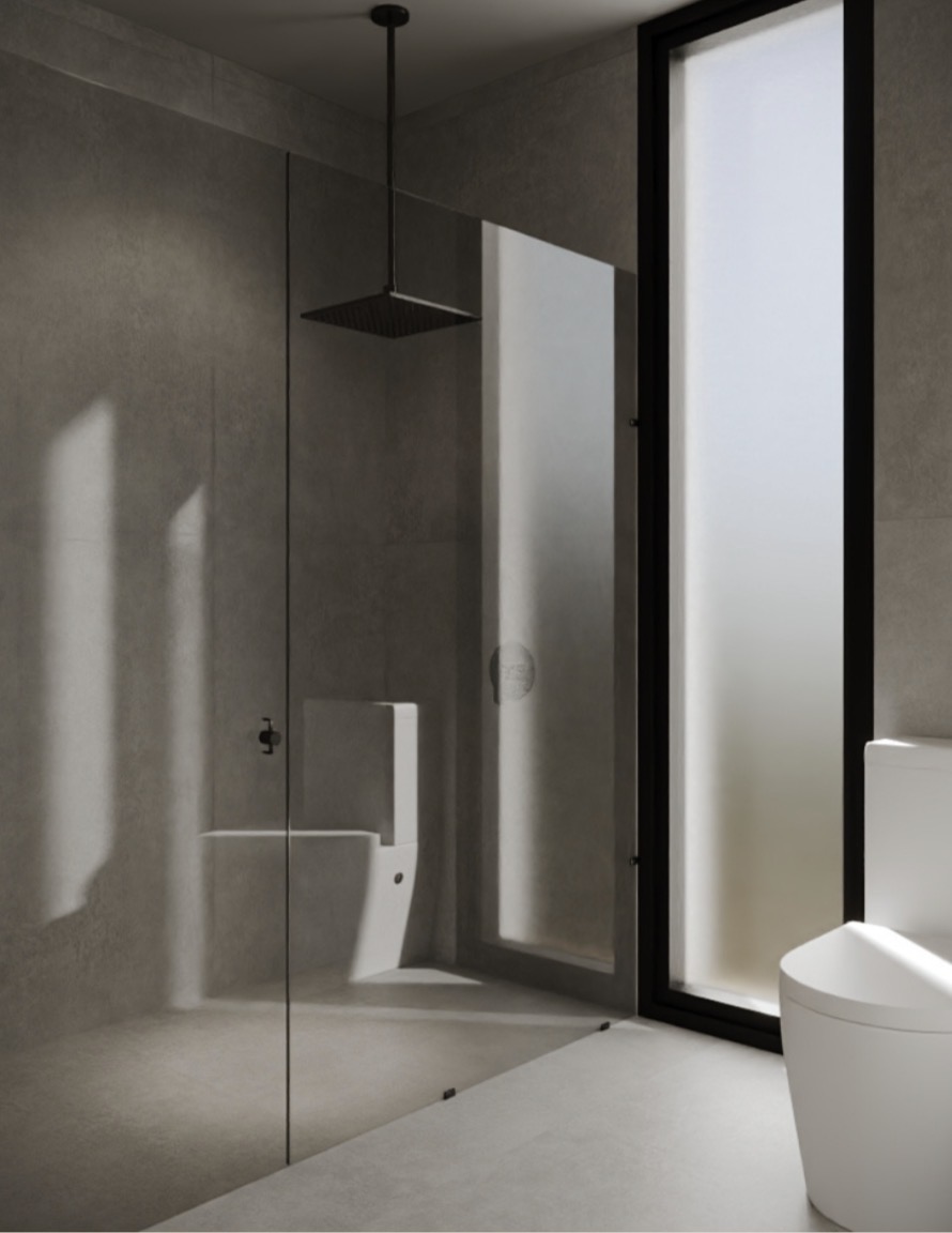 3310 Elizabeth Street Miami, FL 33133 - Photo 10 of 12 a bathroom with a shower and toilet