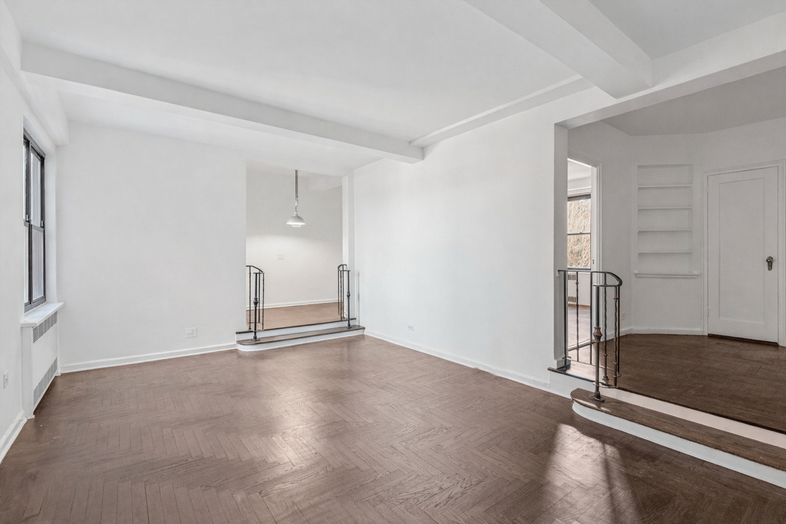 70 Park Terrace West, Unit E74 Manhattan, NY 10034 - Photo 2 of 27 an empty room with windows