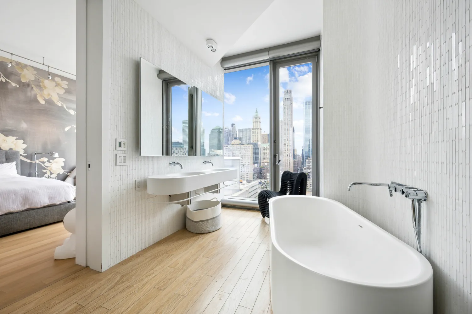 a bathroom with a bathtub sink and toilet