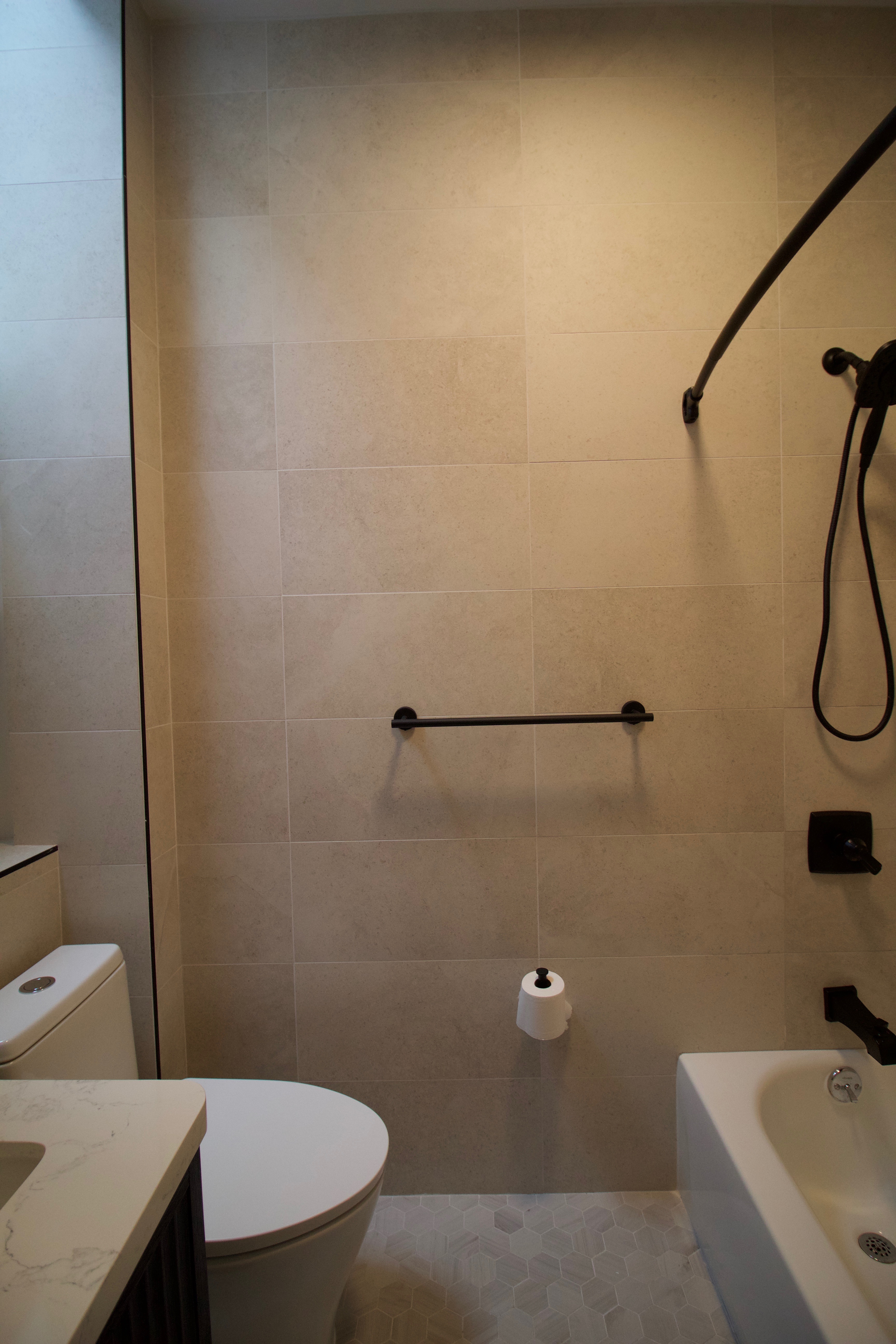403 Caton Avenue, Unit 3 Brooklyn, NY 11218 - Photo 29 of 31 a bathroom with a sink a toilet and shower