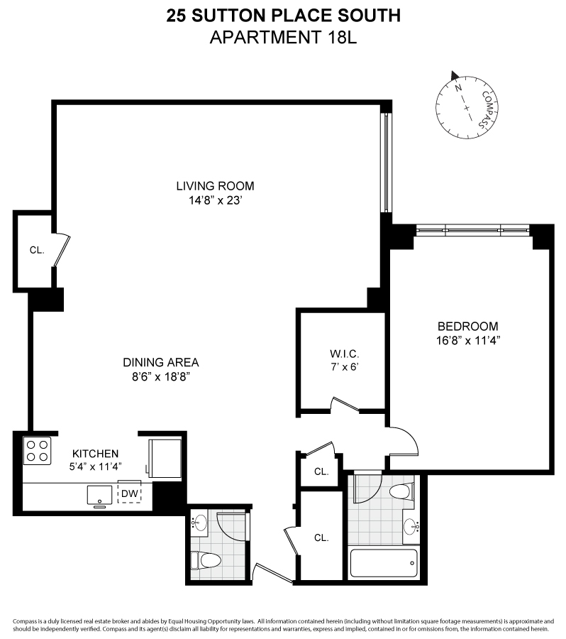 25 Sutton Place South, Unit 18L Manhattan, NY 10022 - Photo 11 of 11