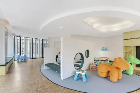 a view of staircase with white walls