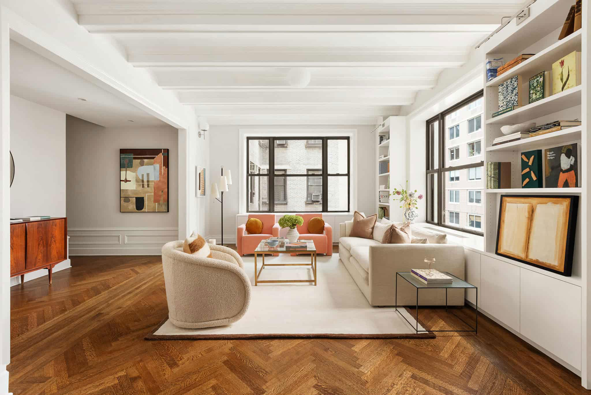 251 West 89th Street, Unit 4D Manhattan, NY 10024 - Photo 2 of 20 a living room with furniture and a window