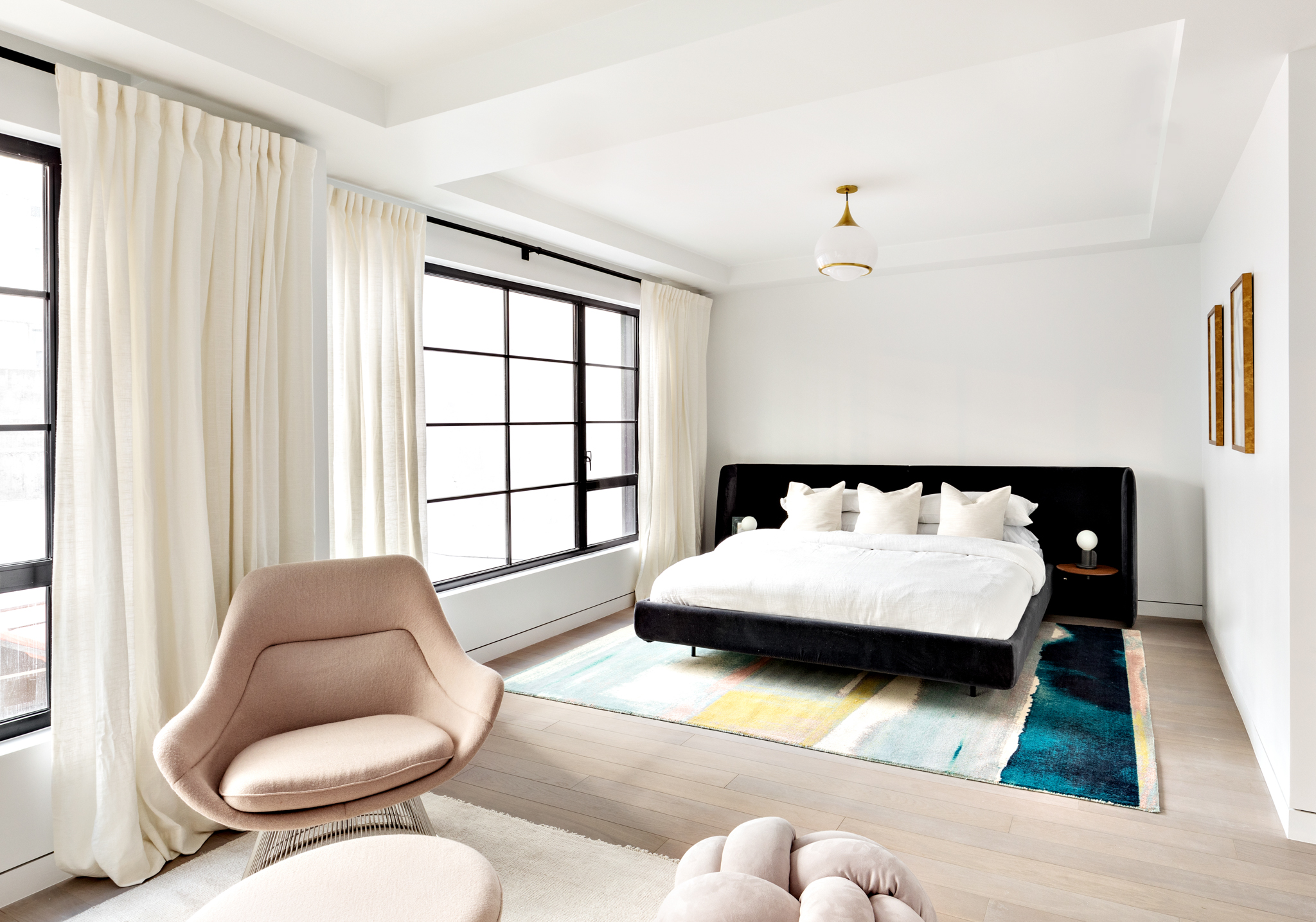 327 East 22nd Street, Unit 1A Manhattan, NY 10010 - Photo 7 of 11 a living room with furniture and a large window