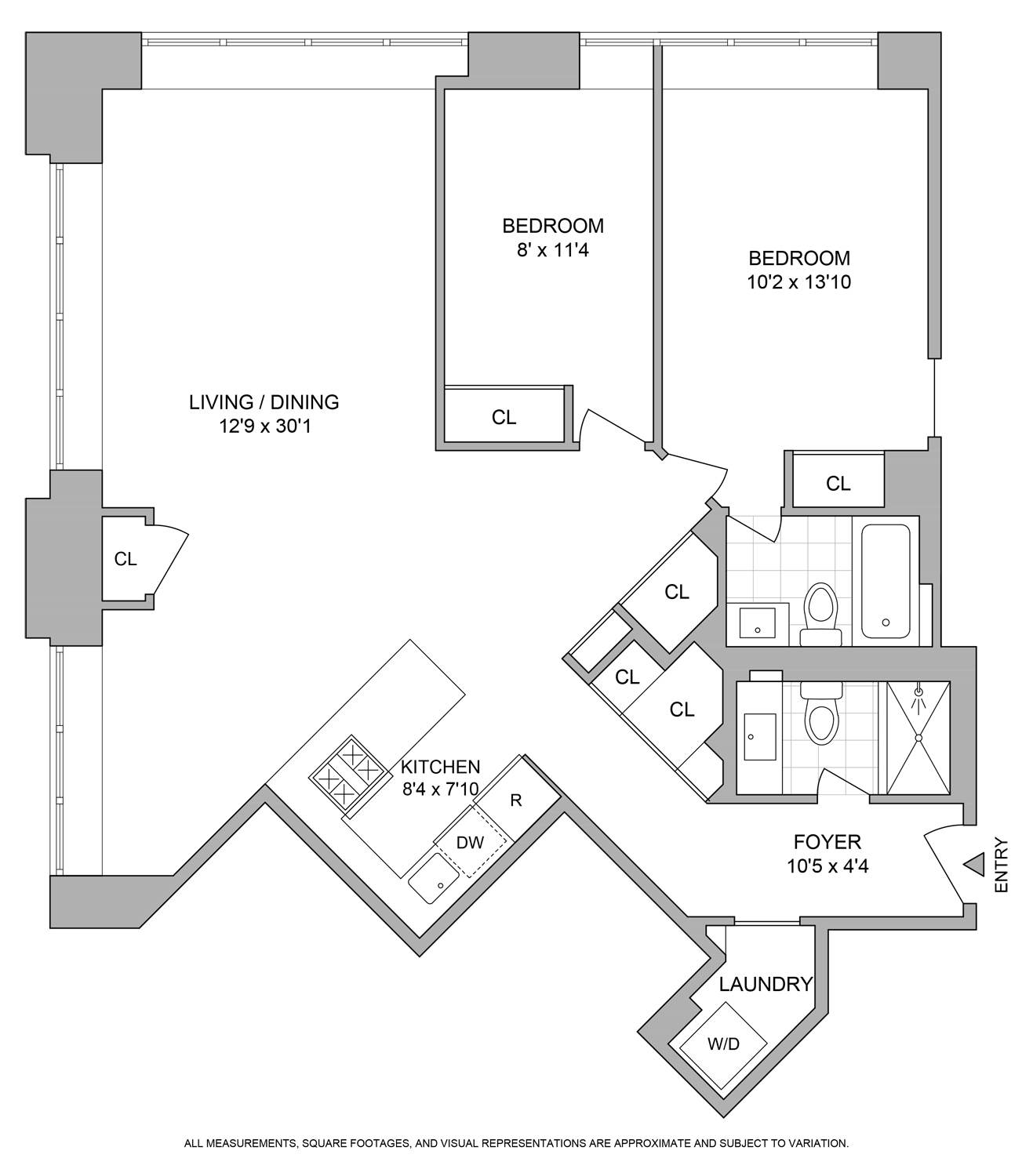 372 Dekalb Avenue, Unit 5J Brooklyn, NY 11205 - Photo 10 of 10 a picture of a book and a bed