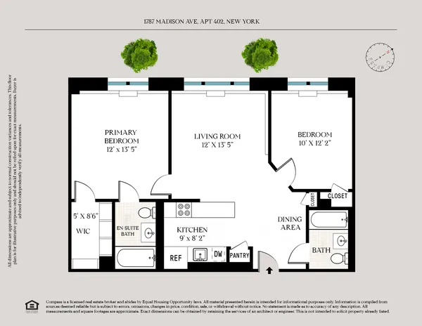 $600,000 | 1787 Madison Avenue, Unit 402 | Harlem