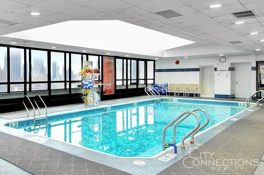 630 1st Avenue, Unit 10A Manhattan, NY 10016 - Photo 6 of 9 a view of a swimming pool with outdoor seating