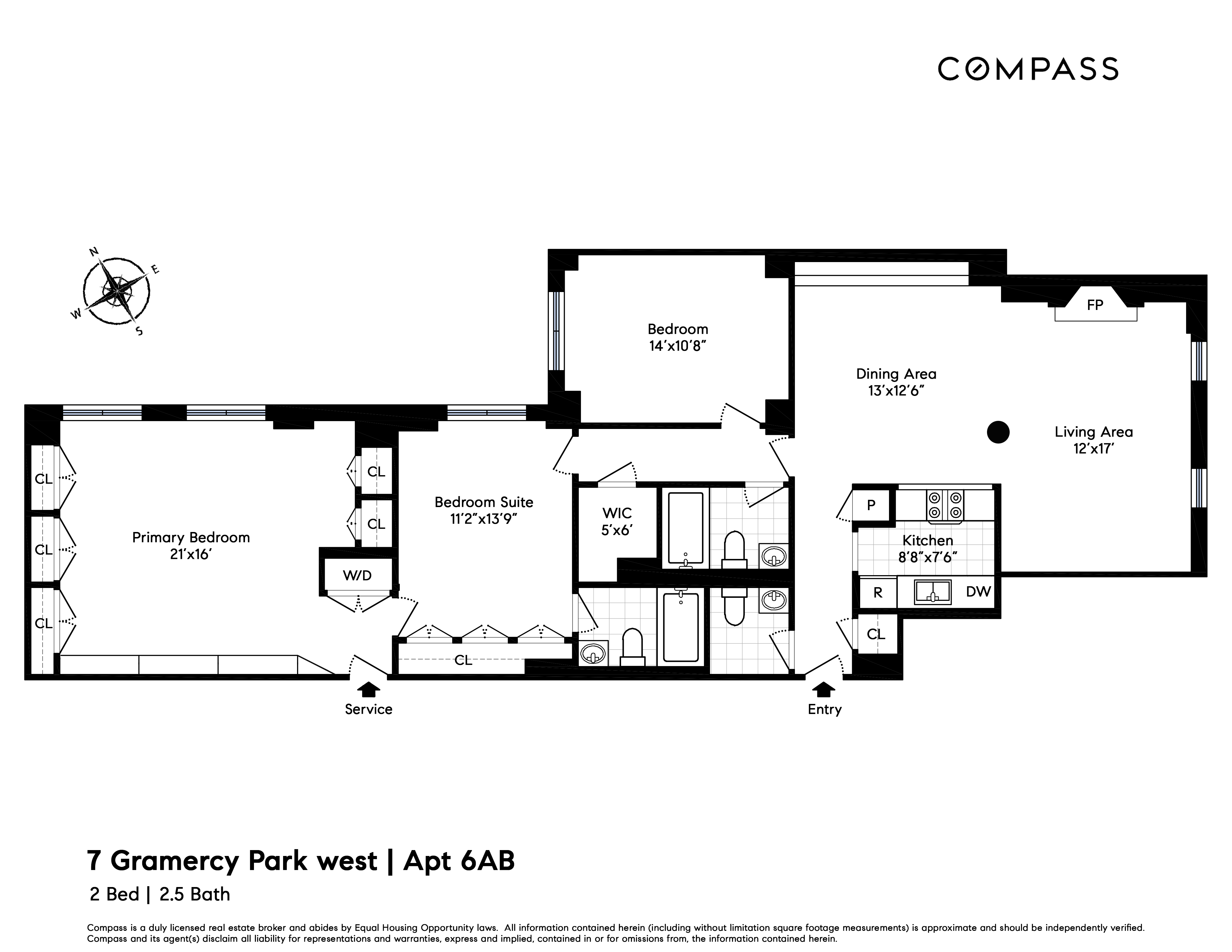 7 Gramercy Park West, Unit 6AB Manhattan, NY 10003 - Photo 12 of 12 a picture of a black and white photo