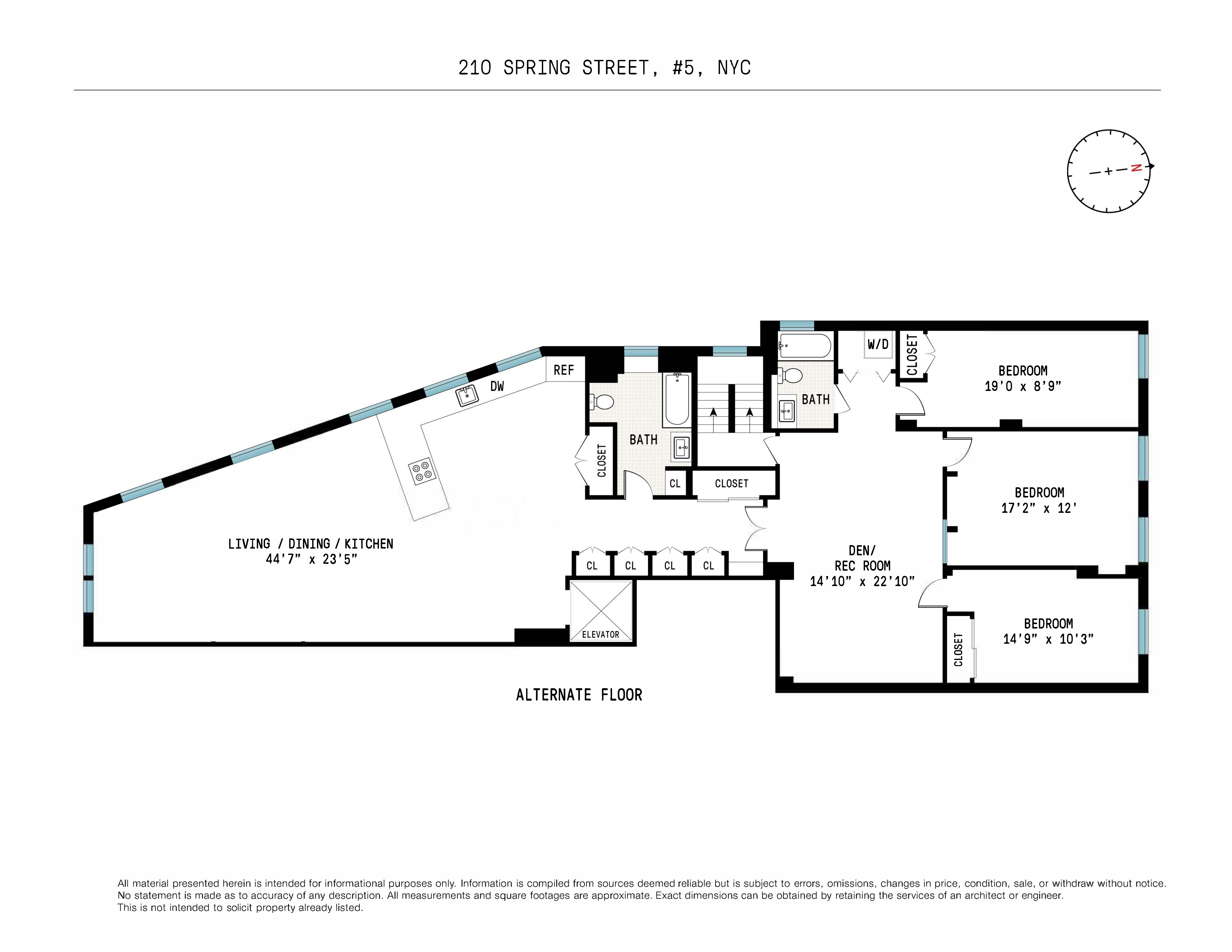 210 Spring Street, Unit 5 Manhattan, NY 10012 - Photo 10 of 10 unknown